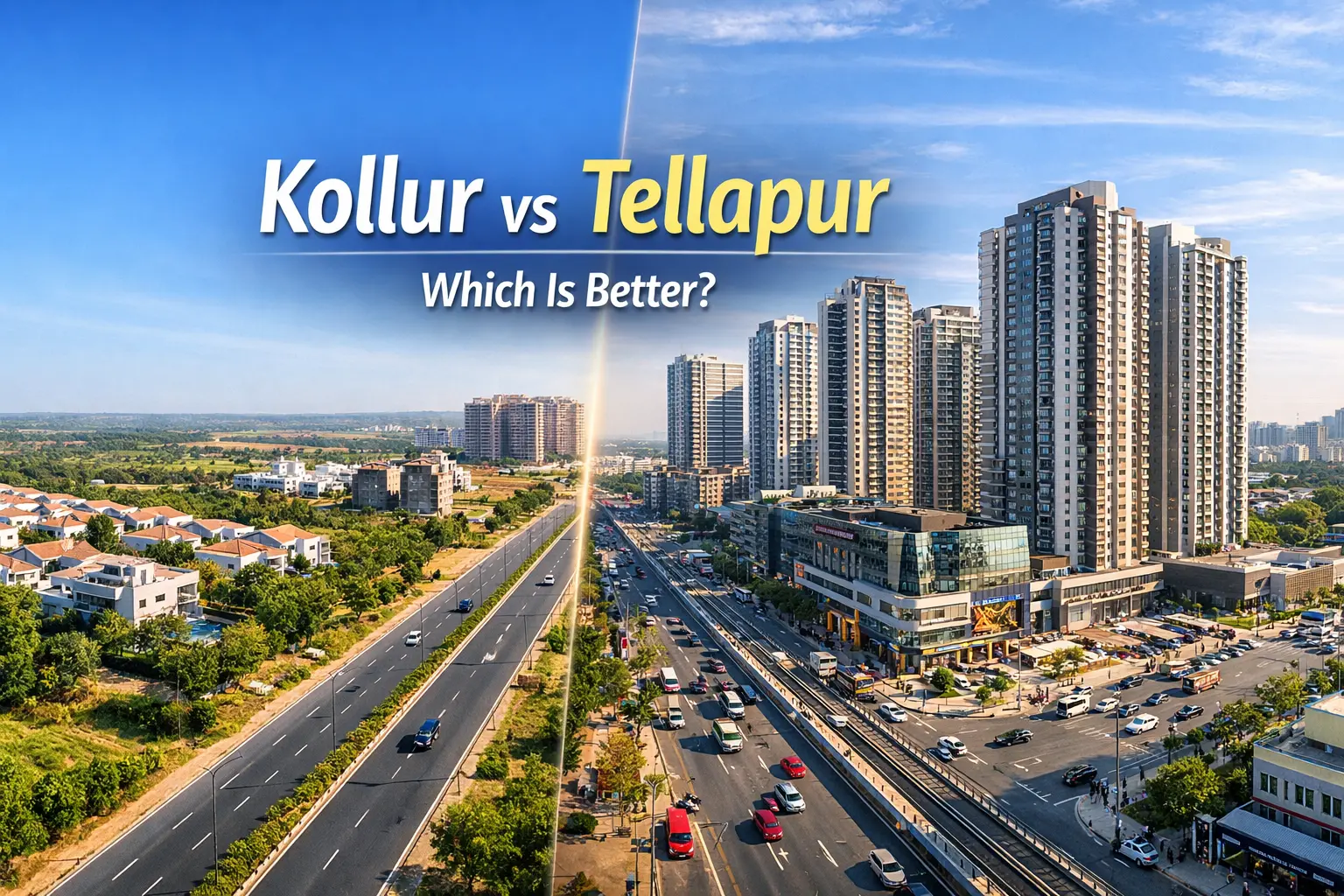 Living in Kollur vs Tellapur: Which Is Better