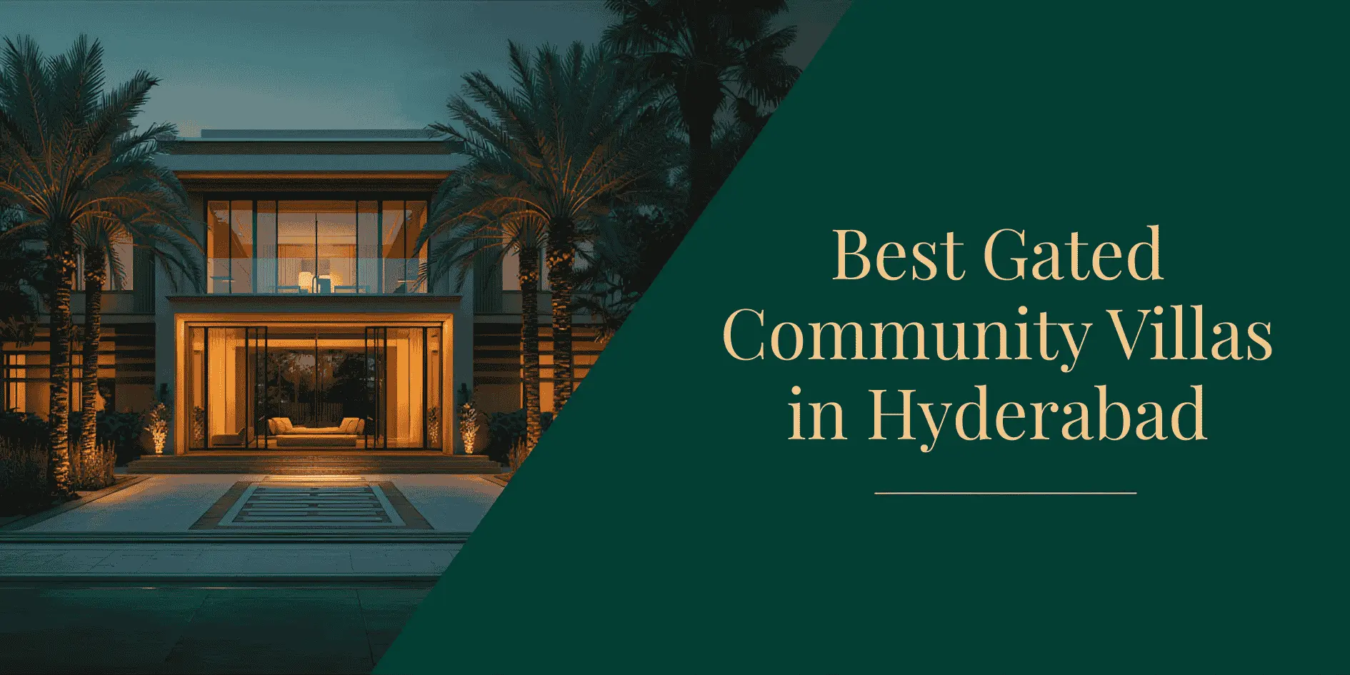 Best Gated Community Villas in Hyderabad