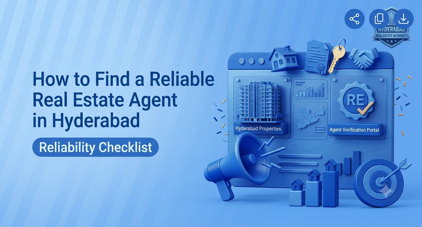 How to Find a Reliable Real Estate Agent in Hyderabad