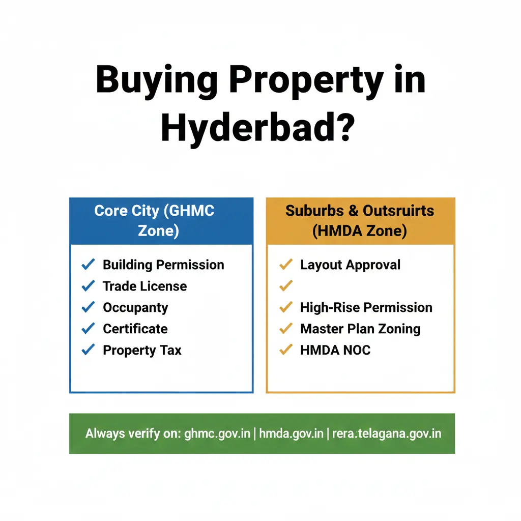 difference between ghmc and hmda, GHMC, HMDA, ghmc greater hyderabad municipal, plots in hyderabad, Hyderabad, Development, HMDA Regulations,