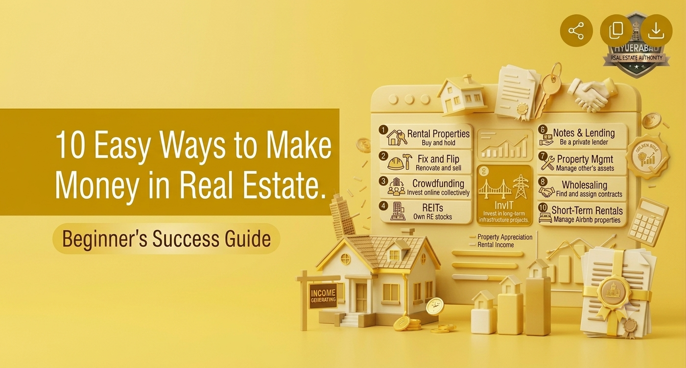 10 Easy Ways to Make Money in Real Estate