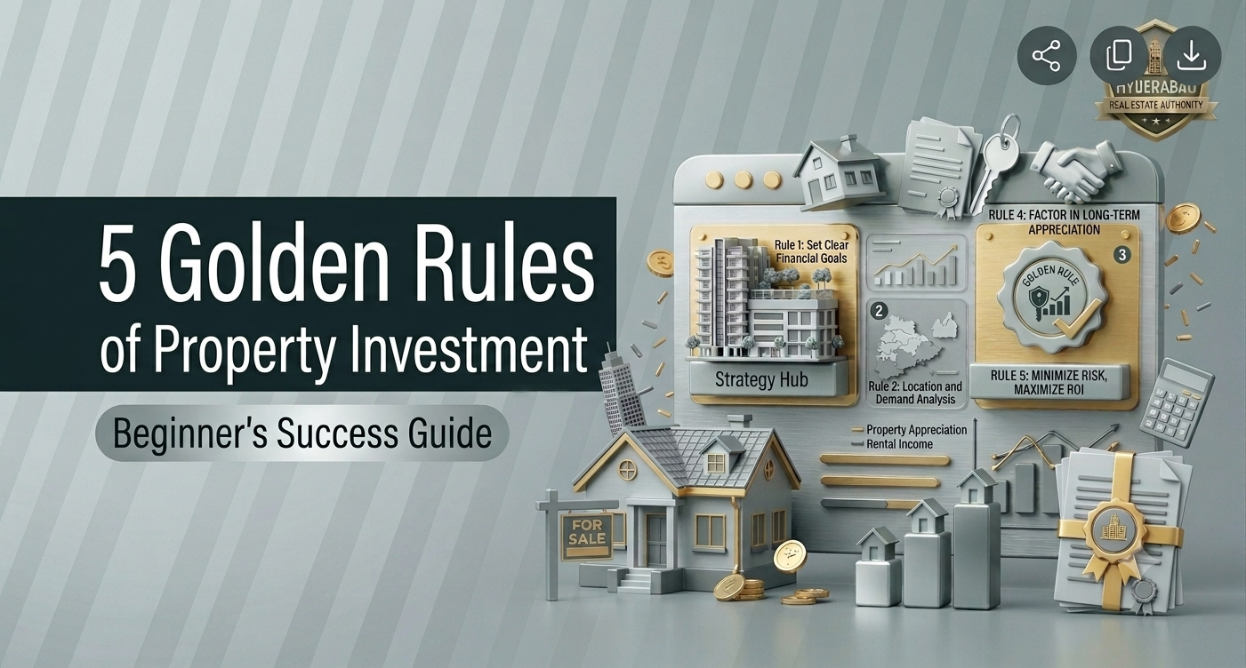5 Golden Rules of Property Investment | Top Real Estate Advice For Beginner
