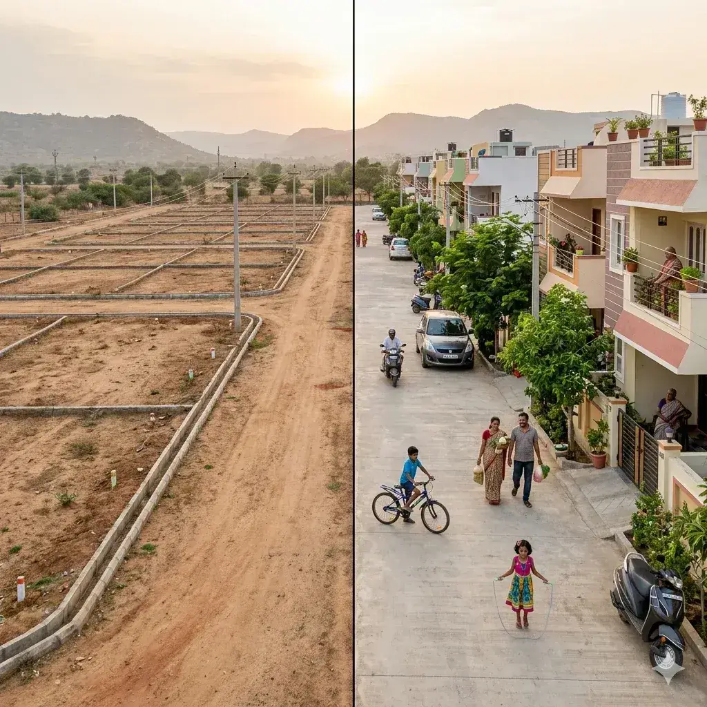 Why Plots Remain Empty in Hyderabad