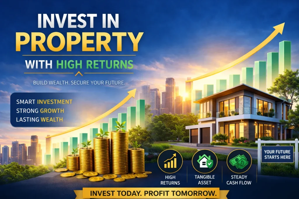invest with high returns best property for sale