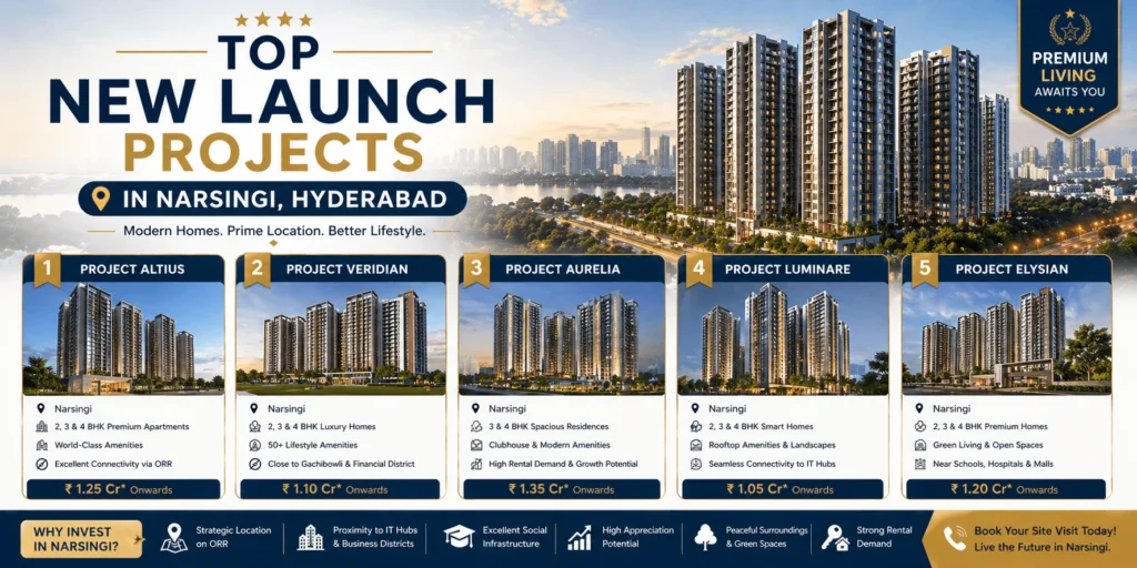top new launch projects in narsingi