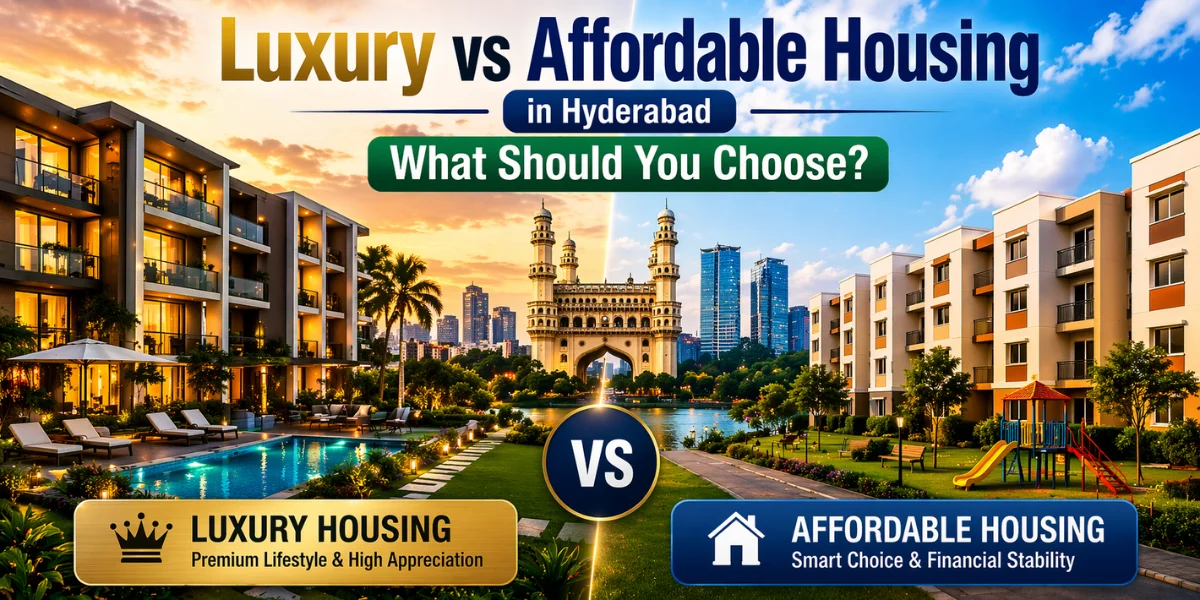 Luxury Vs Affordable Housing In Hyderabad