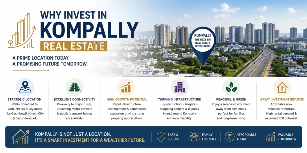 wht invest in kompally real estate
