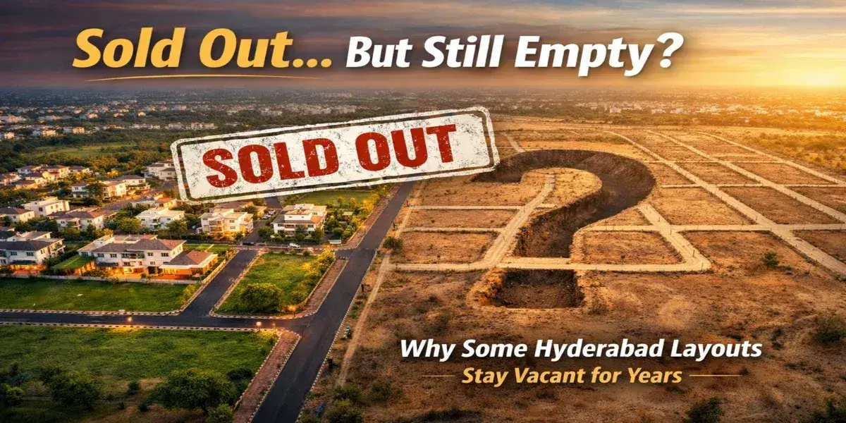 Why Plots Remain Empty in Hyderabad