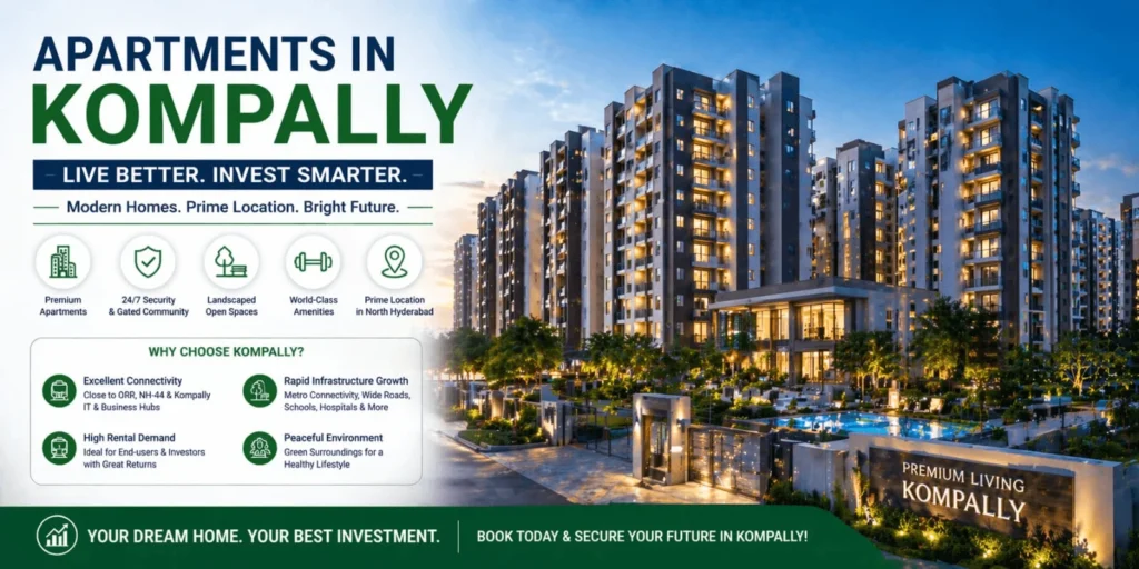 apartments in kompally
