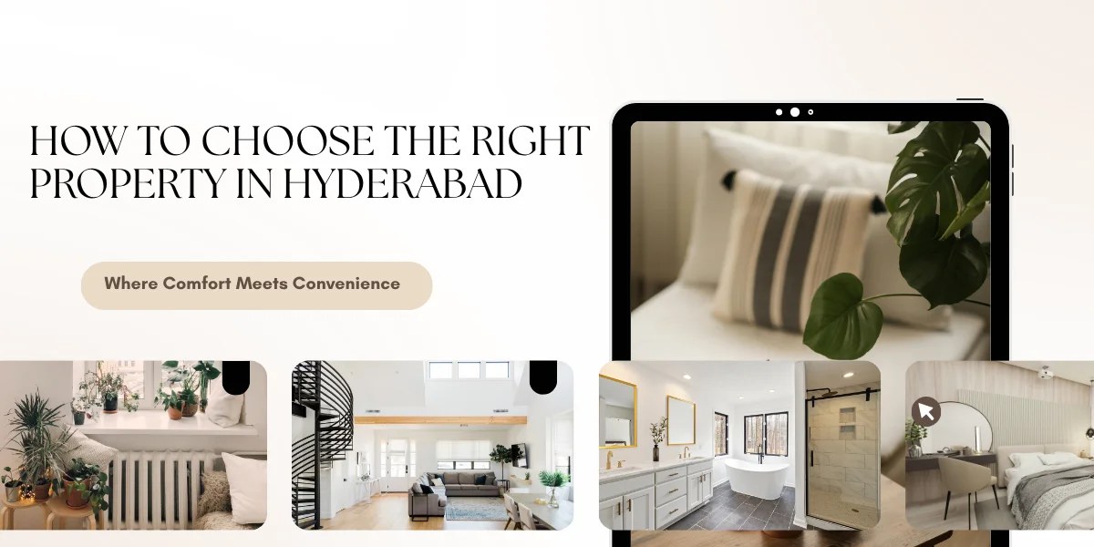 How to Choose the Right Property in Hyderabad