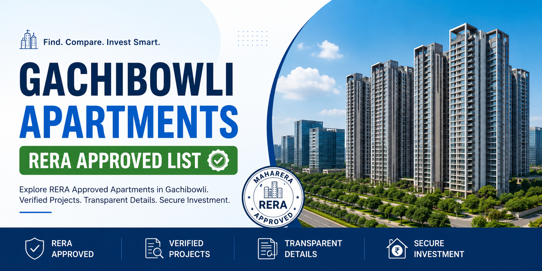 Gachibowli Apartments RERA Approved List