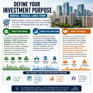 Define Your Investment Purpose (Rental, Resale, Long-Term) 