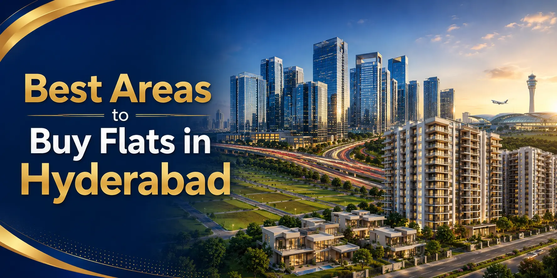 Best Areas to Buy Flats in Hyderabad