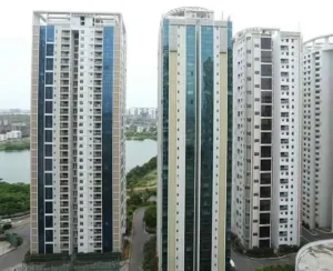 Residential towers in Narsingi near ORR