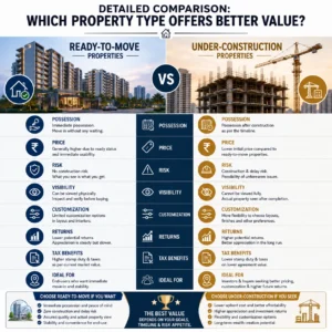 Detailed comparison - which property offers better value