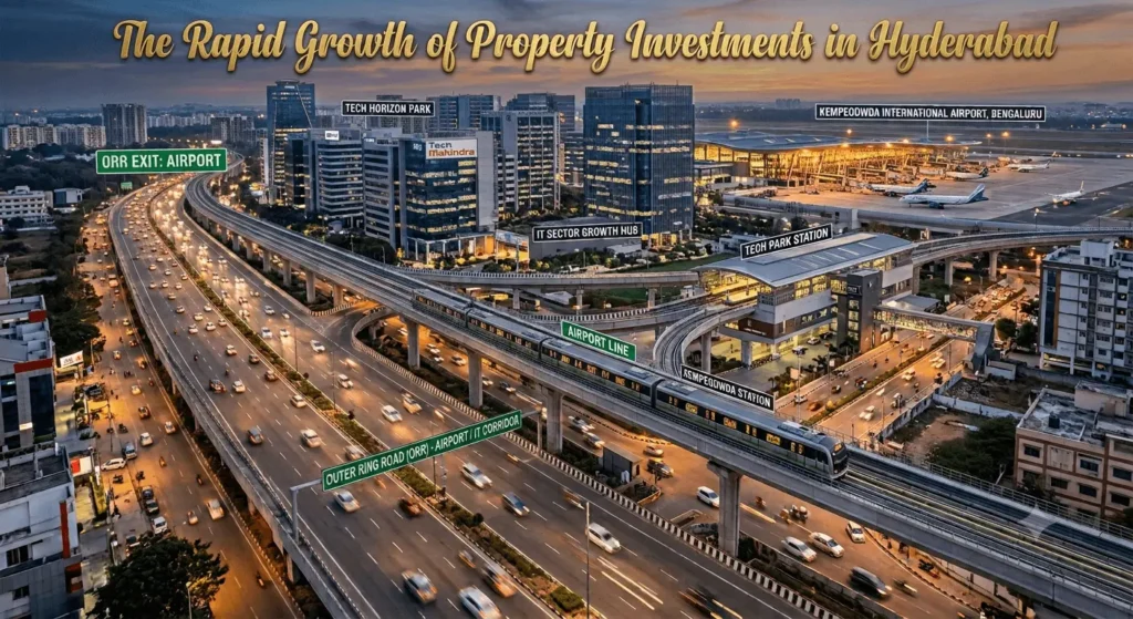 The Rapid Growth of Property Investments in Hyderabad