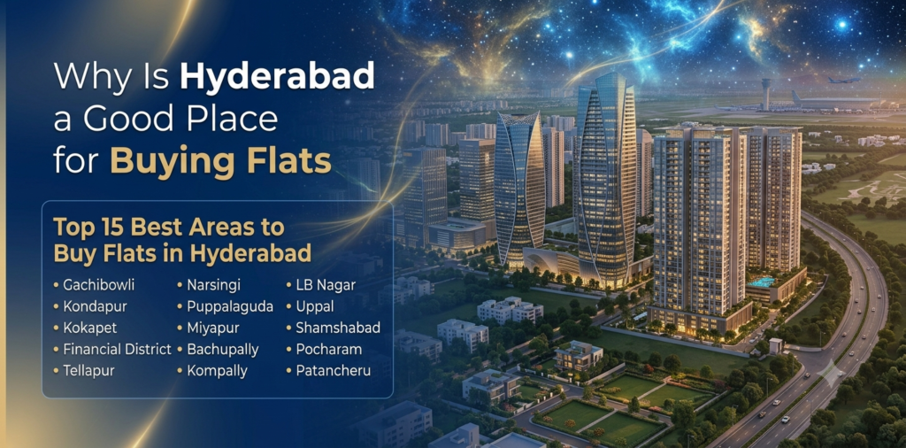 Top 15 Best Areas to Buy Flats in Hyderabad