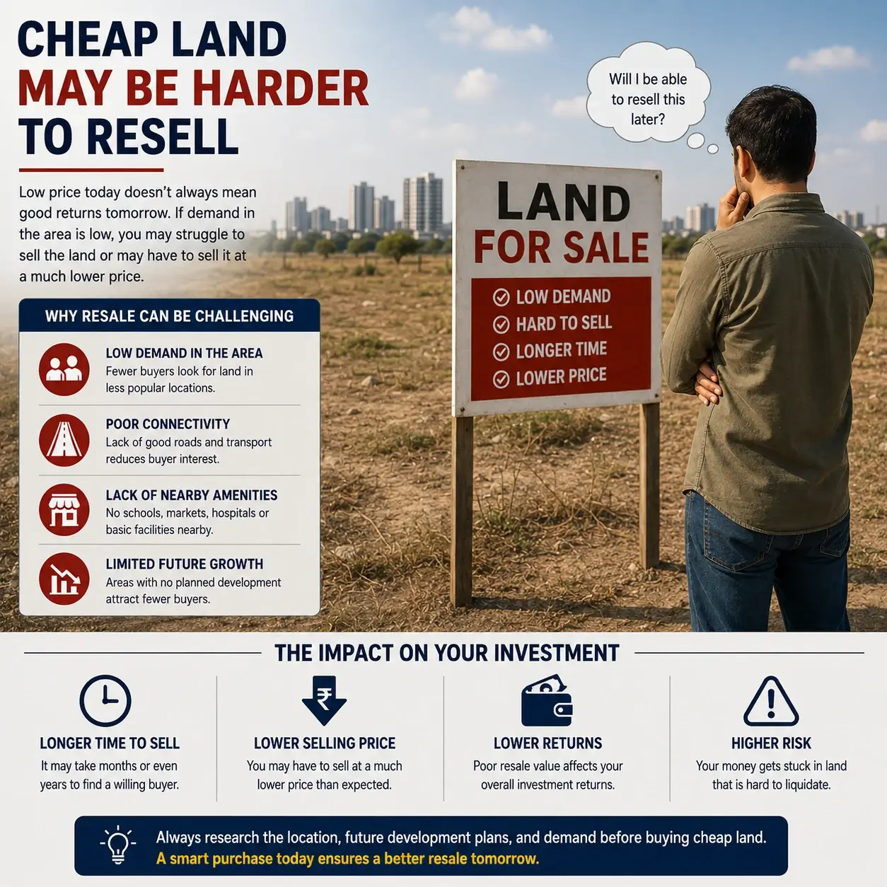 Cheap Land May Be Harder to Resell