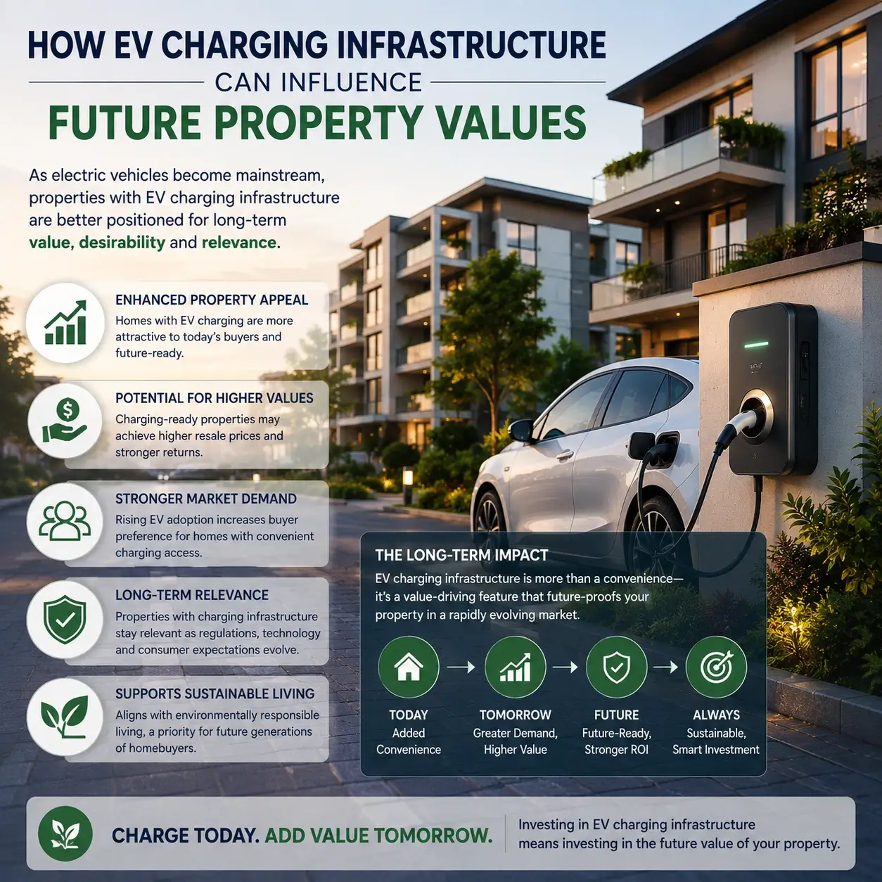 How EV Charging Infrastructure Can Influence Future Property Values