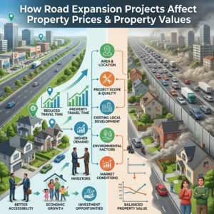How Road Expansion Projects Affect Property Prices & Property Values