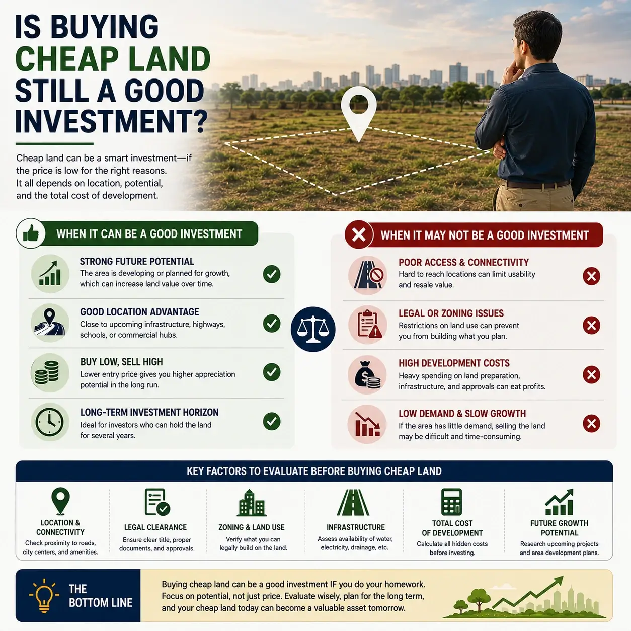 Is Buying Cheap Land Still a Good Investment