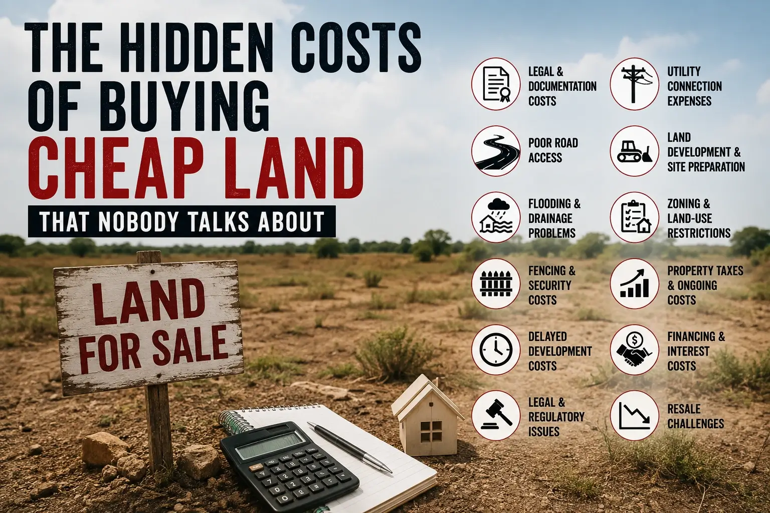 The Hidden Costs of Buying Cheap Land That Nobody Talks About