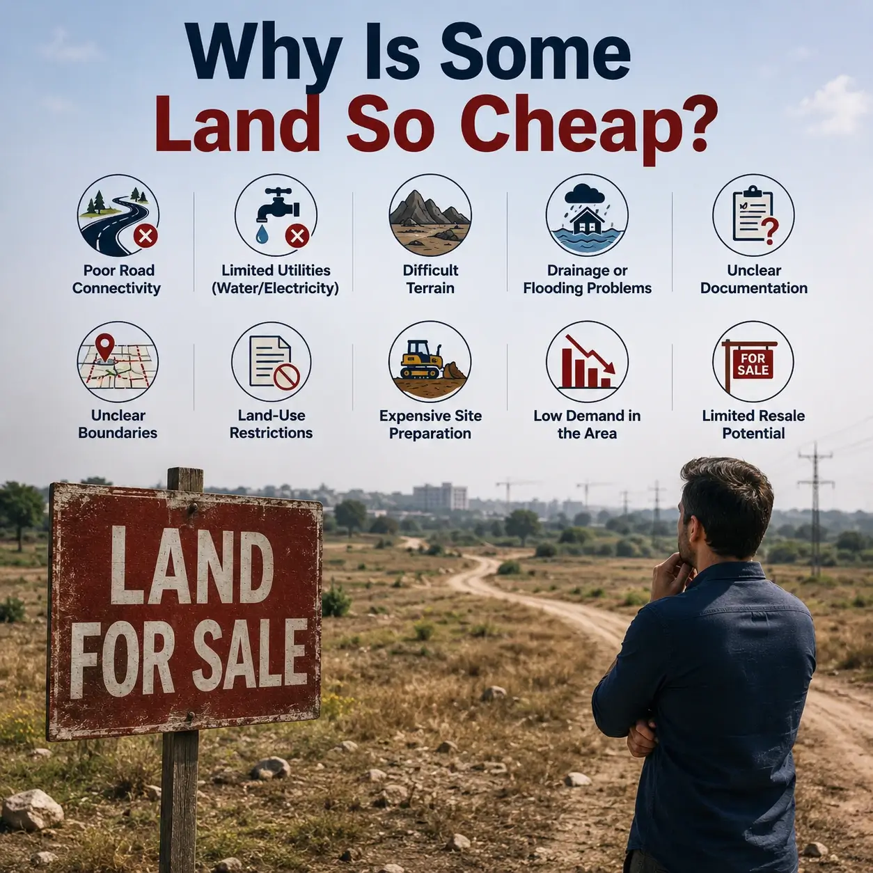 Why Is Some Land So Cheap