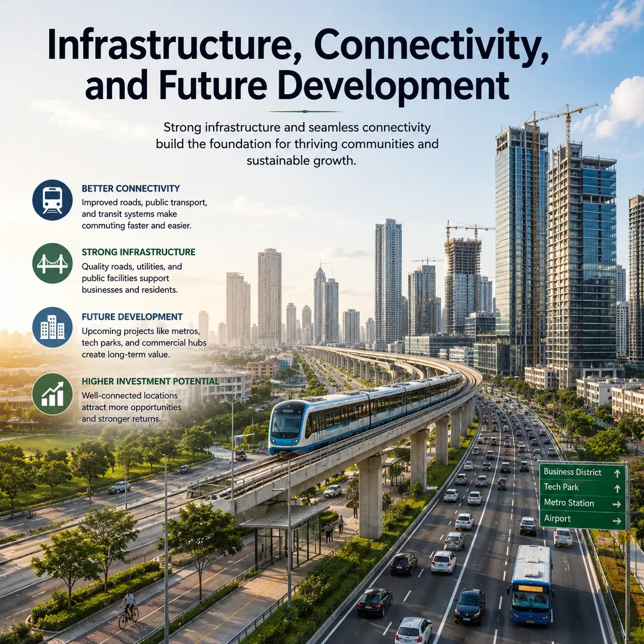 Infrastructure, Connectivity, and Future Development