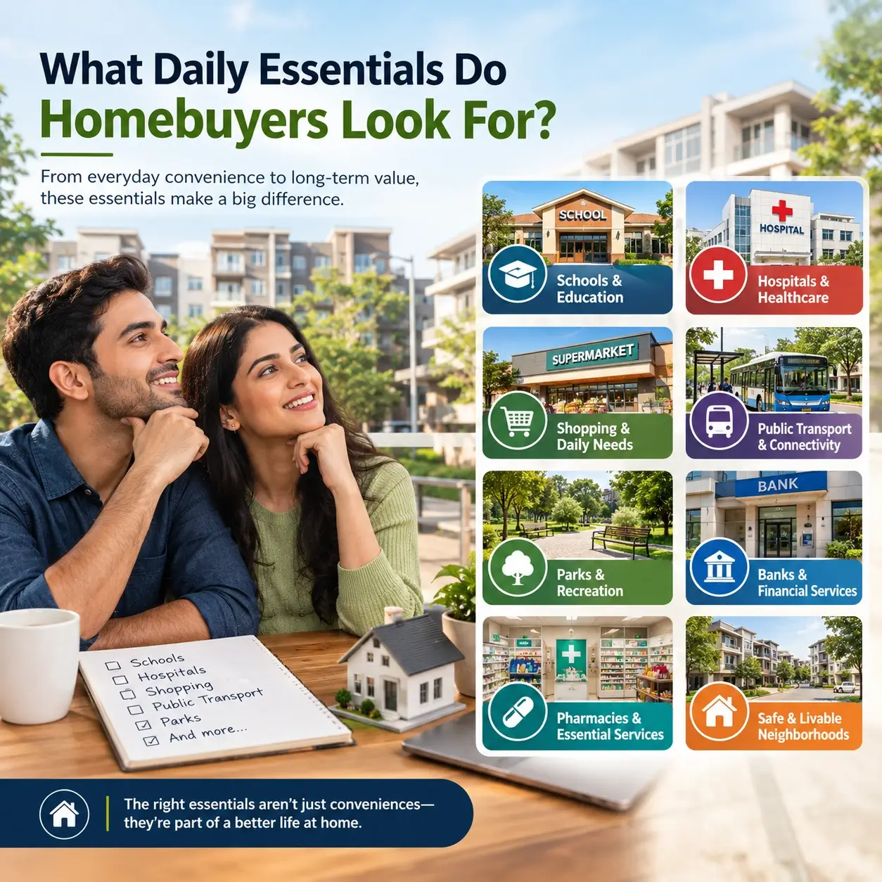What Daily Essentials Do Homebuyers Look For