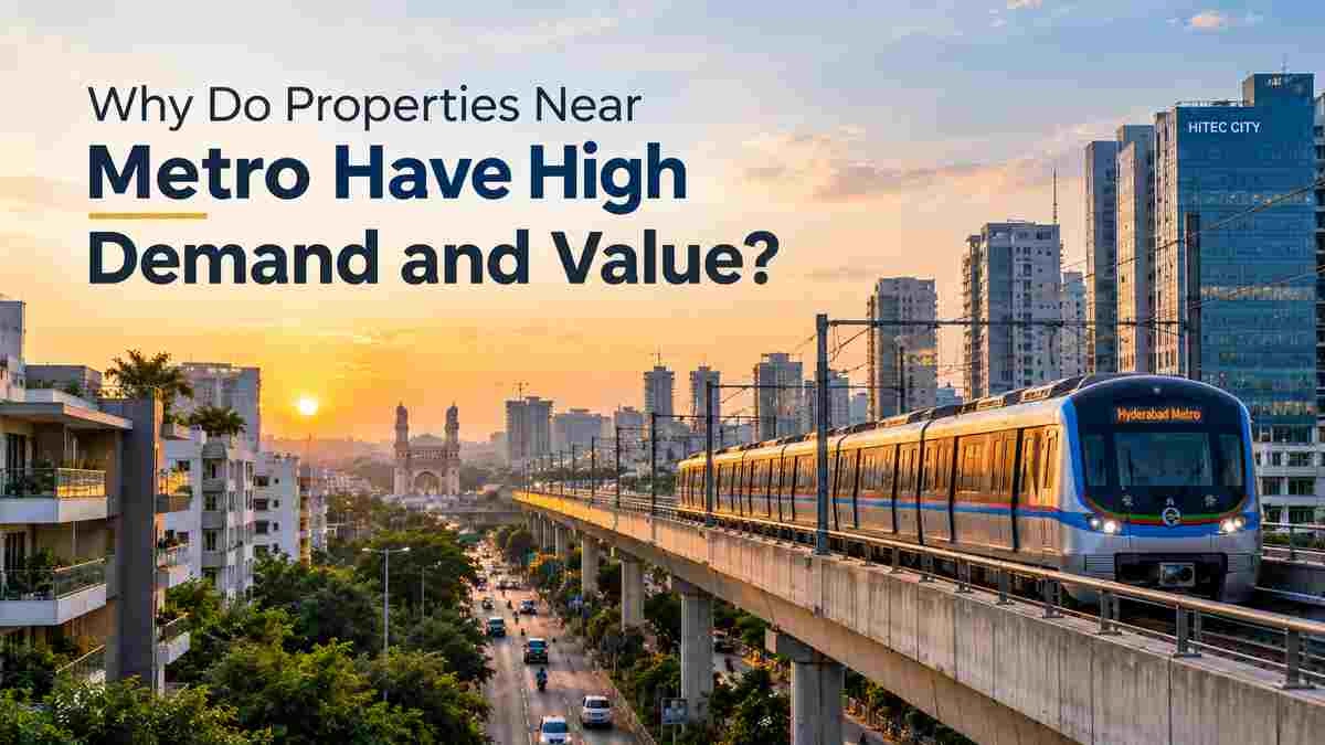 Properties near metro stations