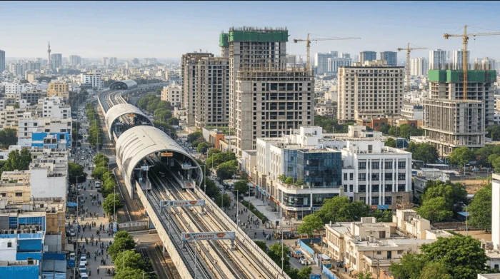 property near metro station